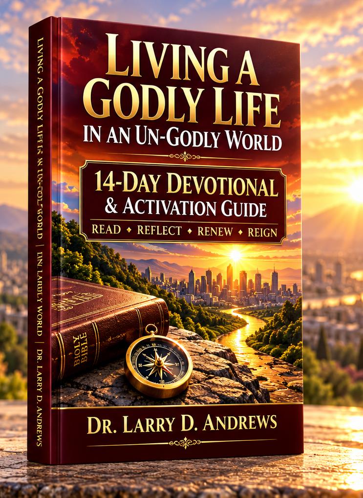 Living A Godly Life In An Un-Godly World: 14-Day Devotional & Activation Guide cover